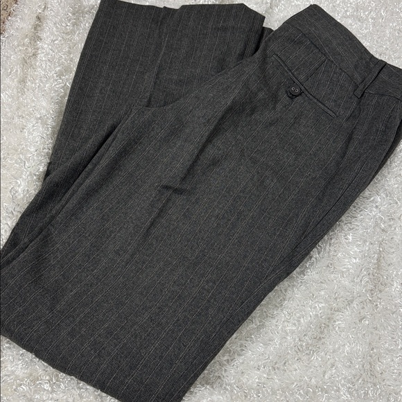 Renuar grey striped pants brand new bootcut - Picture 2 of 6